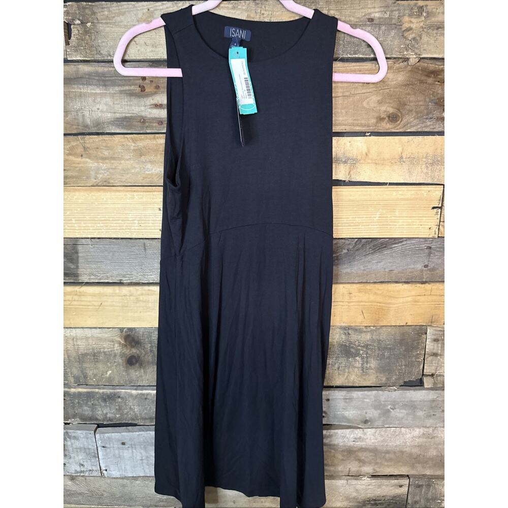 Isani Melinda Sleeveless Dress, Black, Medium